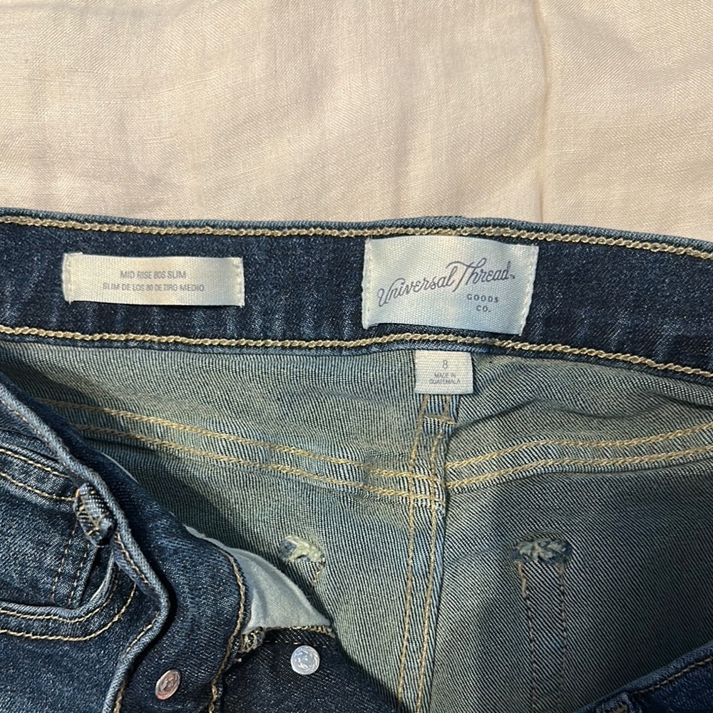 Target High Rise Blue Jeans Classic Style - Picture 2 of 6